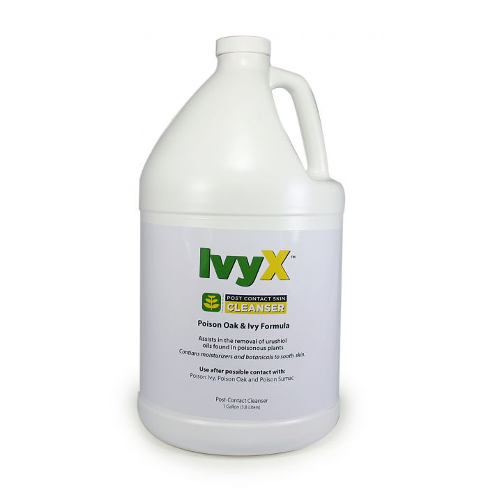 18-069 First Aid Only IvyX Post-Contact Cleanser, Gallon Jug - Sold per Each