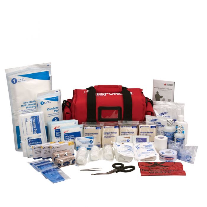 520-FR First Aid Only First Responder Kit, Large 158-Piece Bag - Sold per Each