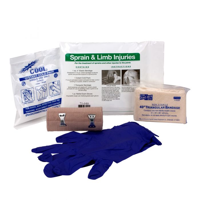 71-040 First Aid Only 5 Piece First Aid Triage Pack - Sprain Treatment - Sold per Each