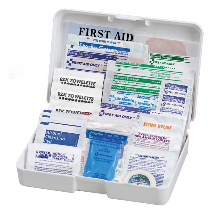 711320 First Aid Only American Red Cross Auto First Aid Kit - Sold per Each