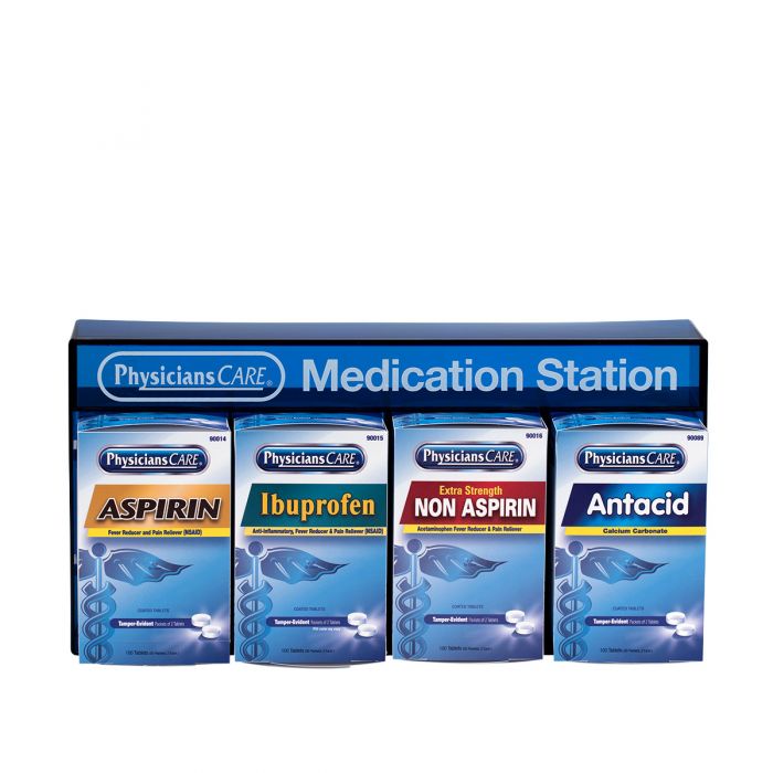 90780 First Aid Only PhysiciansCare Medication Station - Sold per Each