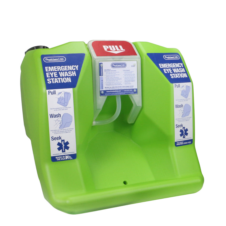 91288 First Aid Only 16-Gallon Gravity Fed Eyewash Station, 1/EA - Sold per Each