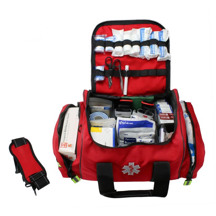 91391 First Aid Only First Responder Bag, Standard Plus Bleed Control - Sold per Each