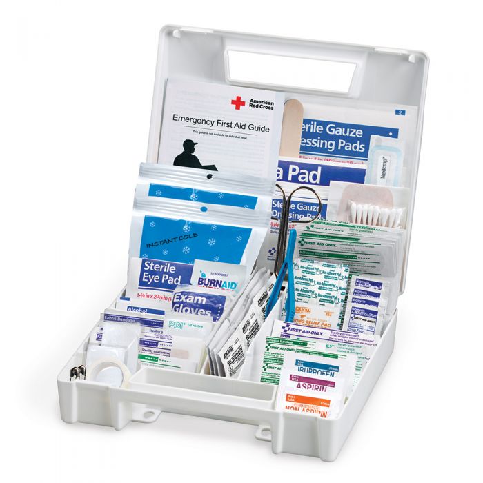 FAO-142 First Aid Only First Aid Kit, 180 Piece, Plastic Case - Sold per Each