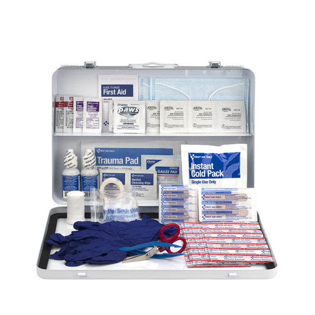 90168-001 First Aid Only Soft Sided First Aid Kit Plus Emergency Preparedness: 105 Pieces - Sold per Each