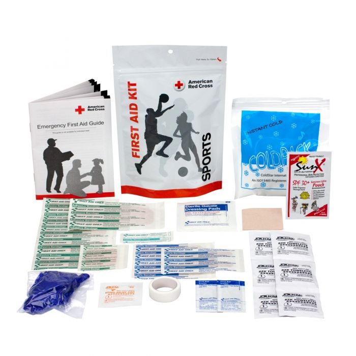 720010 First Aid Only Sports First Aid Zip Kit  - LIMITED TIME OFFER! - Sold per Each