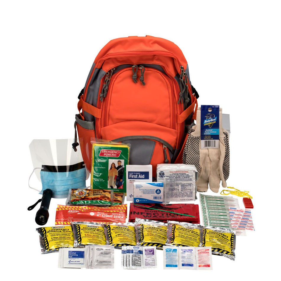 90001-001 First Aid Only Emergency Preparedness 3 Day Backpack - Sold per Each
