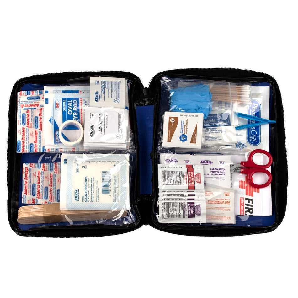 90167-002 First Aid Only First Aid Essential Care Soft Sided First Aid Kit, 195 Pieces - Sold per Each