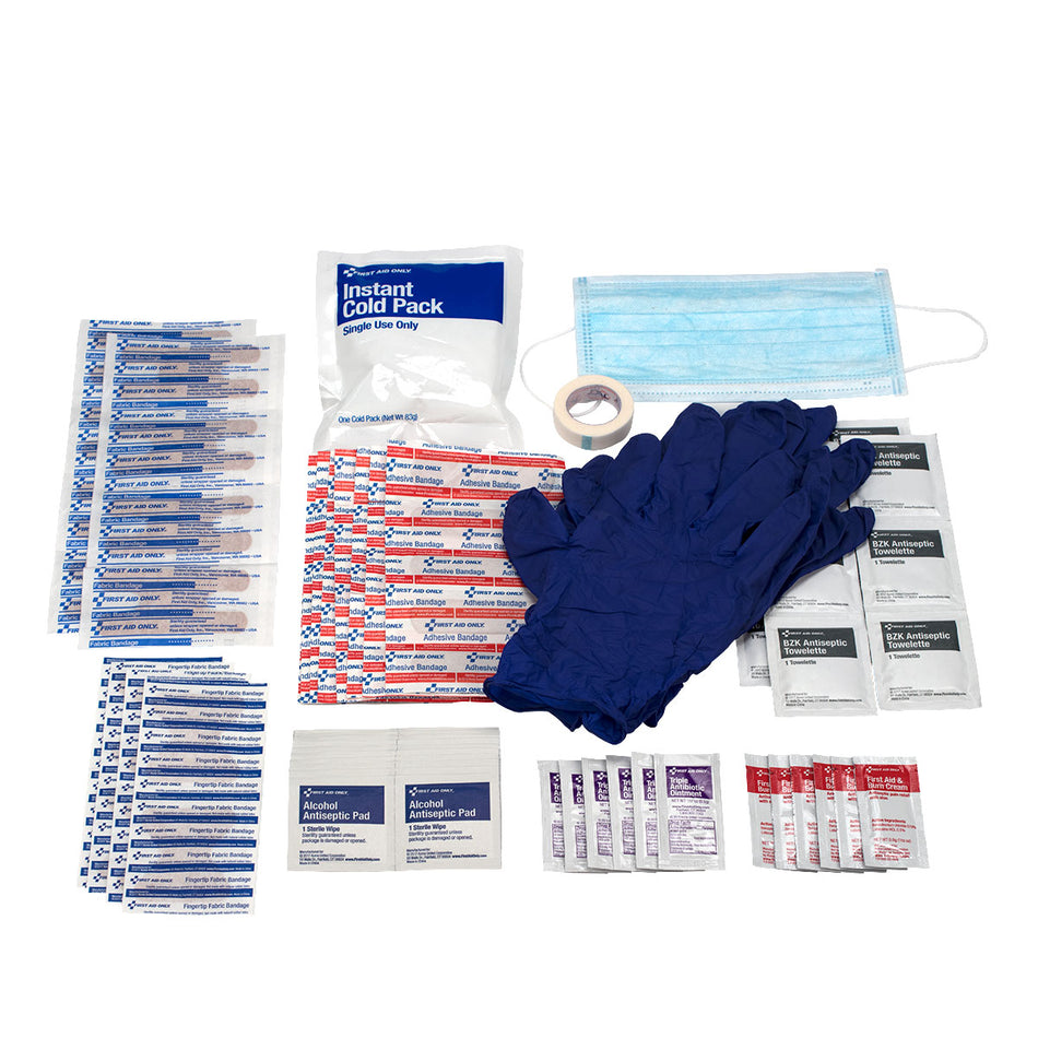 90177 First Aid Only Refill Option #2 for 90175: 126 Pieces - Sold per Each