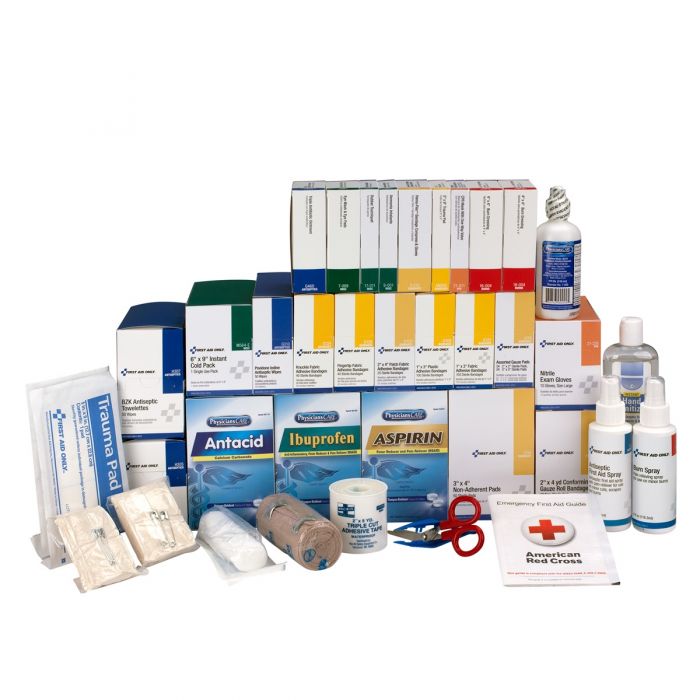 90625 First Aid Only 4 Shelf First Aid Refill With Medications, ANSI C ...