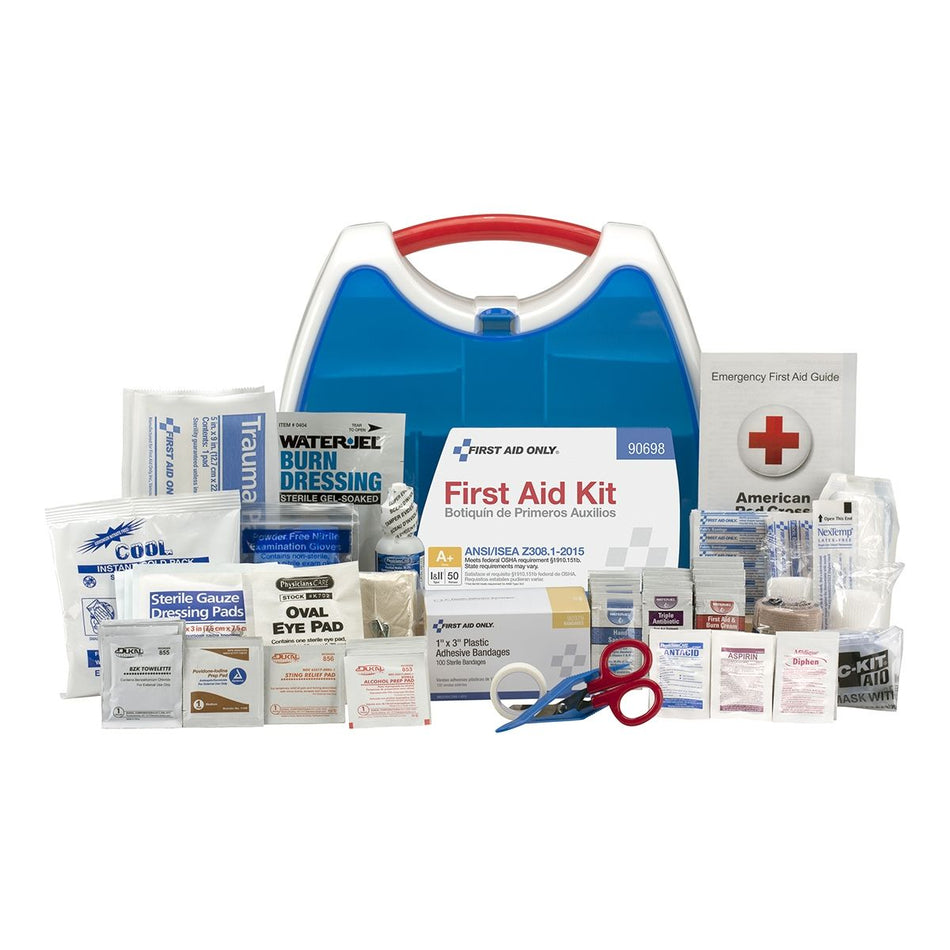90698-002 First Aid Only 50 Person ReadyCare First Aid Kit, ANSI Compliant - Sold per Each