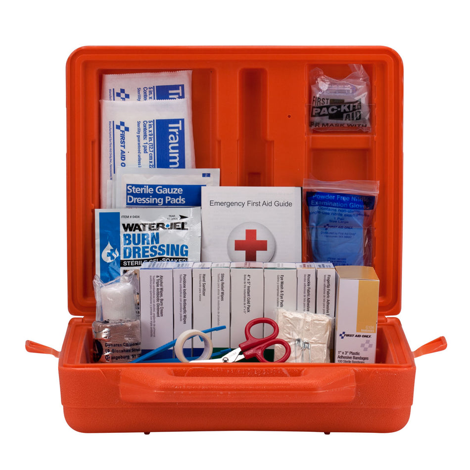 90699-001 First Aid Only 50 Person Bulk Weatherproof First Aid Kit, ANSI Compliant - Sold per Each