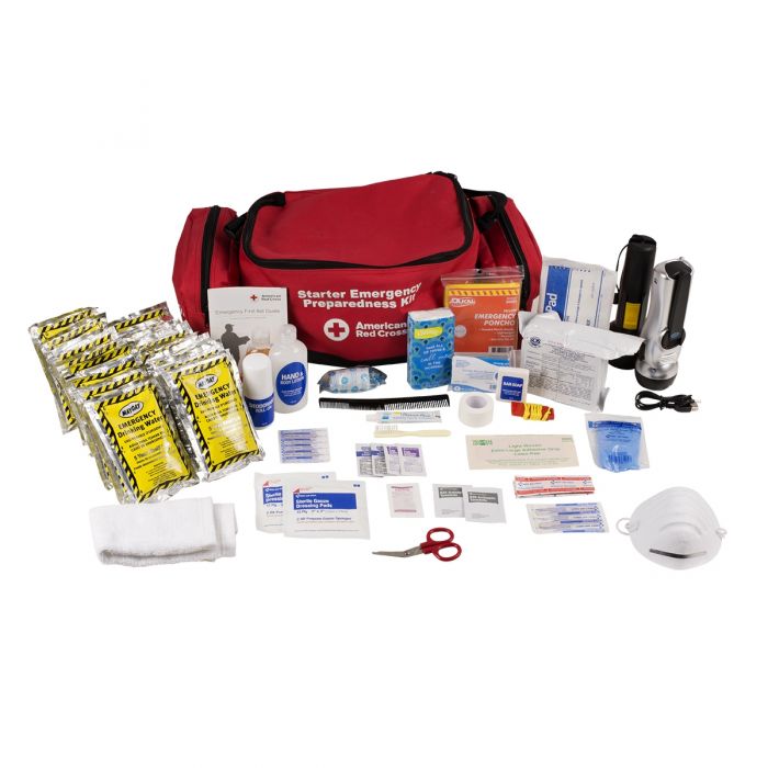 91050 First Aid Only American Red Cross Emergency Preparedness Starter 1-Day Duffle Bag - Sold per Each
