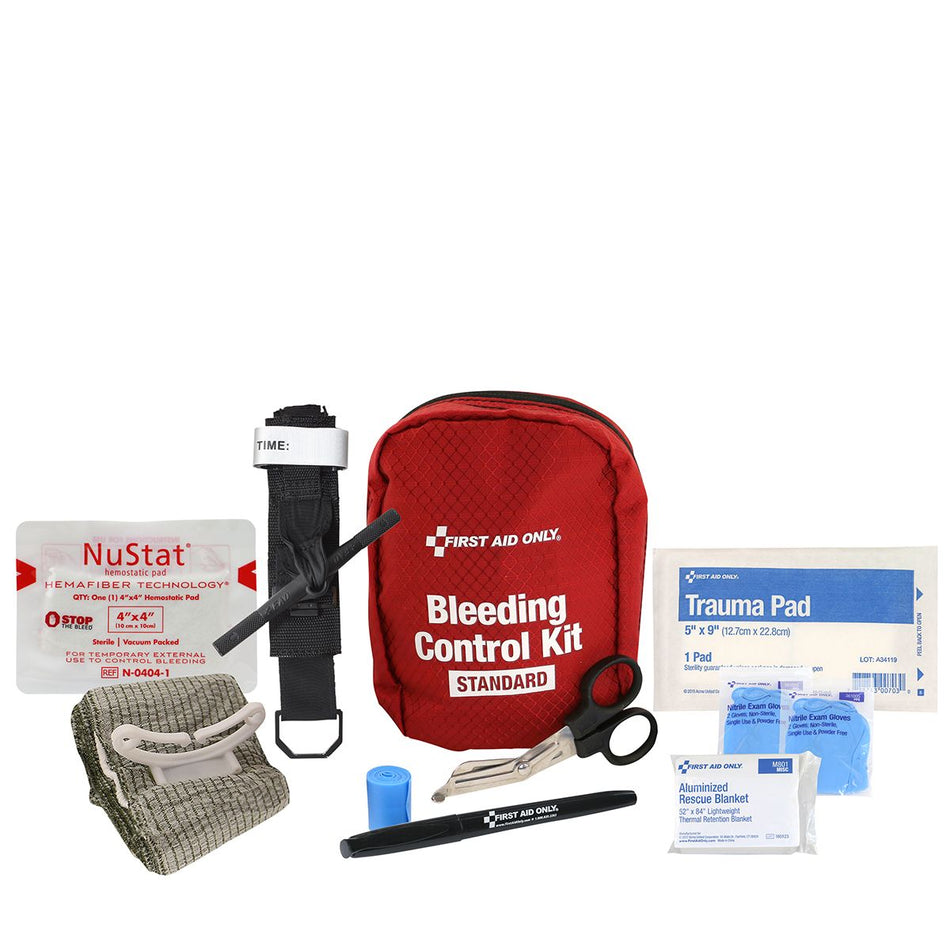 91136-001 First Aid Only Standard Pro Bleeding Control Kit - Sold per Each