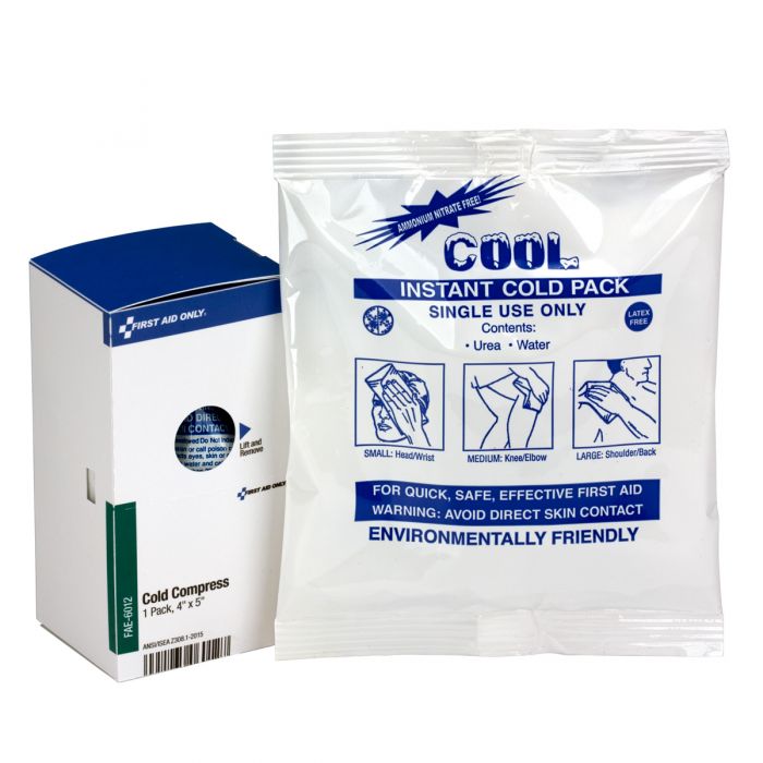 FAE-6012 First Aid Only SmartCompliance Refill 4"X5" Cold Pack, 1 Per Box - Sold per Box