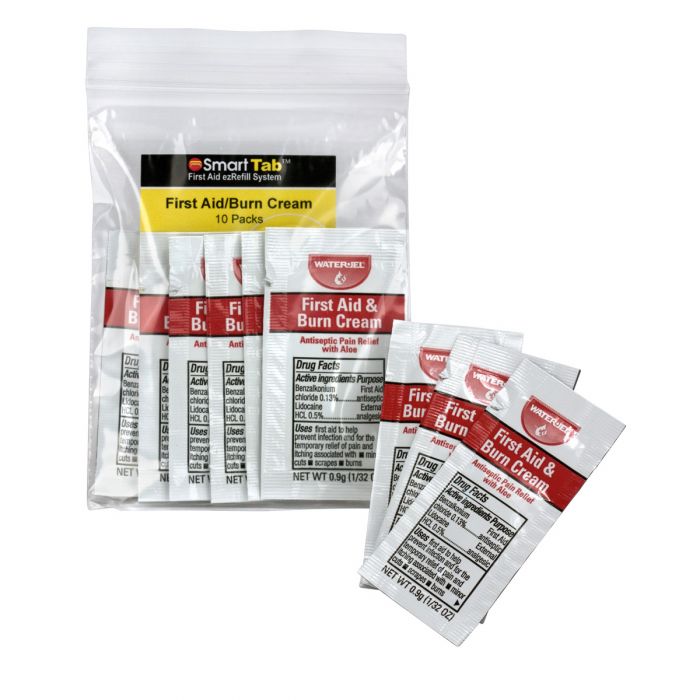 FAE-6109 First Aid Only SmartCompliance Refill Burn Cream, 10 per Bag - Sold per Bag
