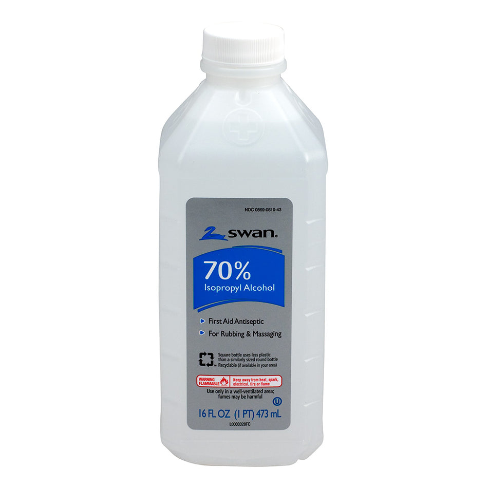 M313 First Aid Only Alcohol, 70% Isopropyl, 16 oz. - Sold per Each