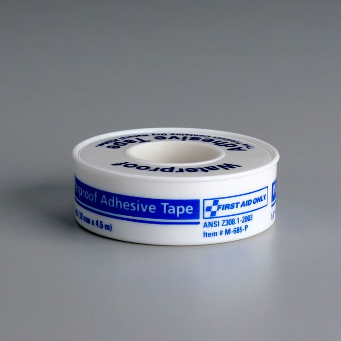 M685-P First Aid Only 1/2"X5 Yd. Waterproof First Aid Tape - Sold per Each