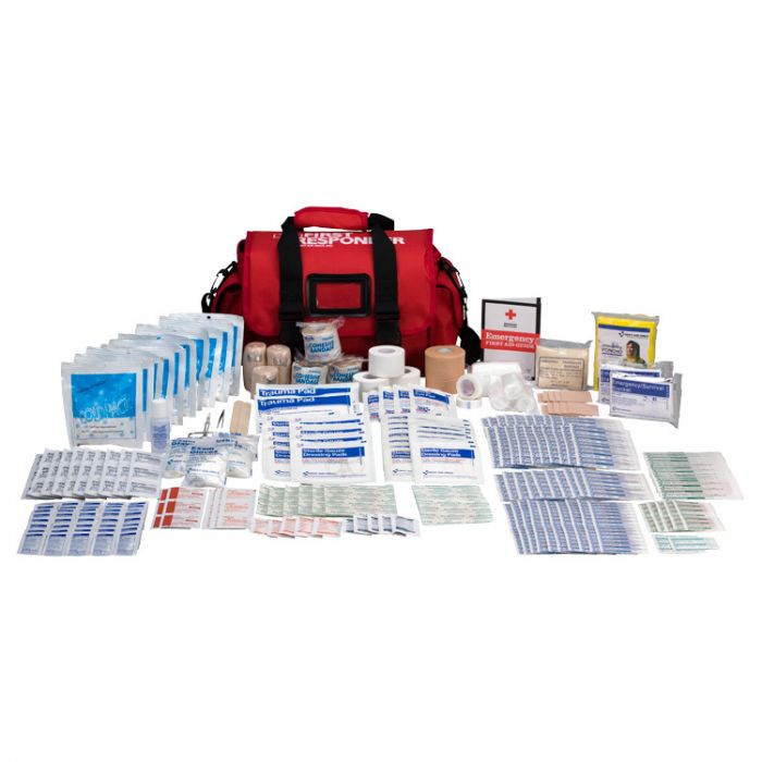 720019-001 First Aid Only Extreme Sports 390 Piece First Aid Kit, Fabric Case - Sold per Each