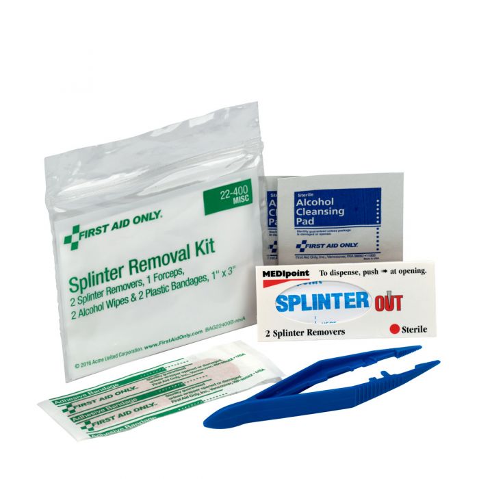 22-400 First Aid Only Splinter Removal Kit - Sold per Each