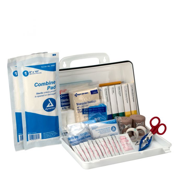 5217C First Aid Only 25 Person Loggers First Aid Kit, Plastic Case, Custom Logo - Sold per Each
