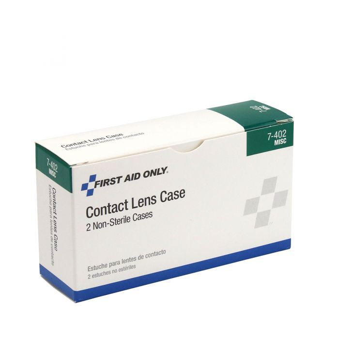 7-402 First Aid Only Contact Lens Case, 2 Per Box - Sold per BOX