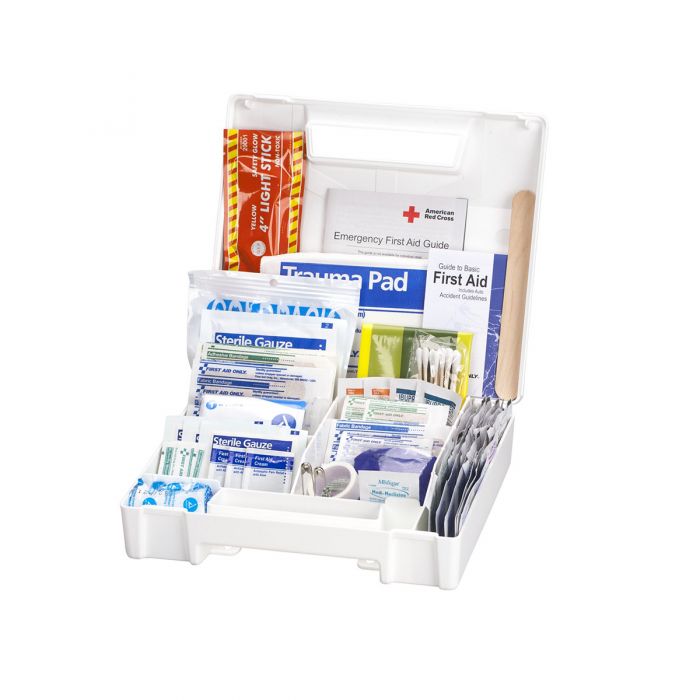 711340 First Aid Only American Red Cross Deluxe Auto First Aid Kit - Sold per Each