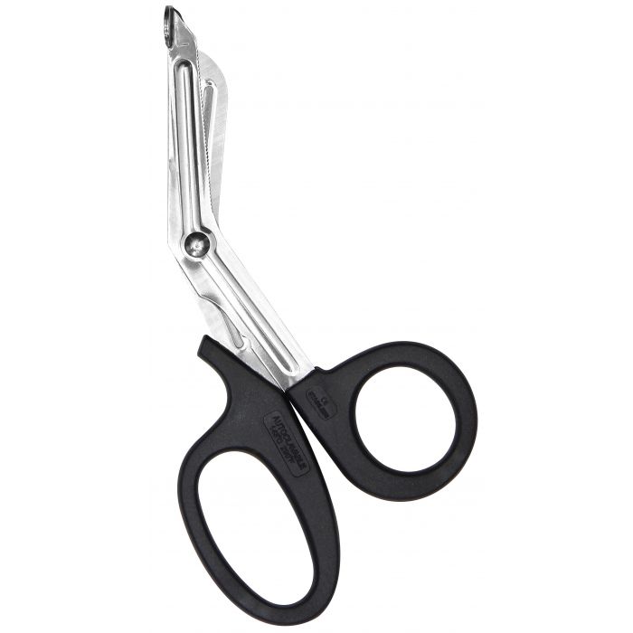 90509 First Aid Only 7" Stainless Steel Bandage Shears Black Handle - Sold per Each