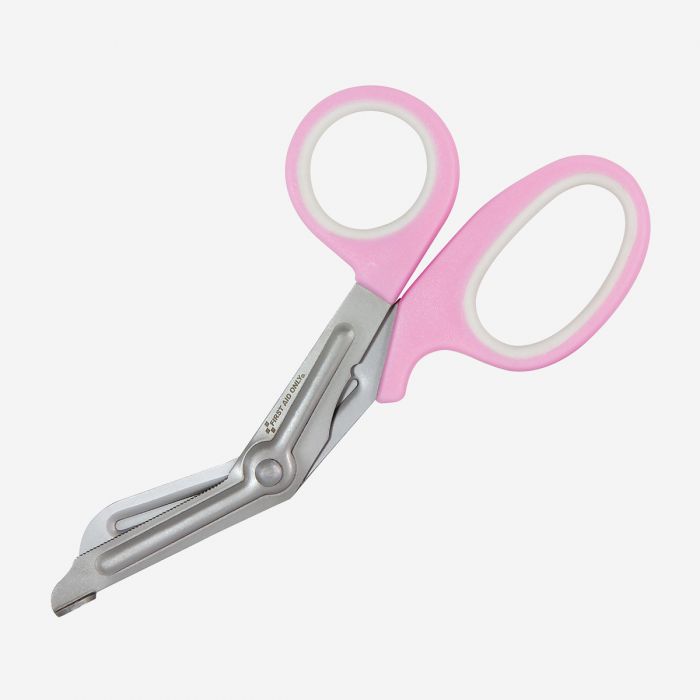 90514 First Aid Only 7" Titanium-Bonded Bandage Shears, Pink - Sold per Each