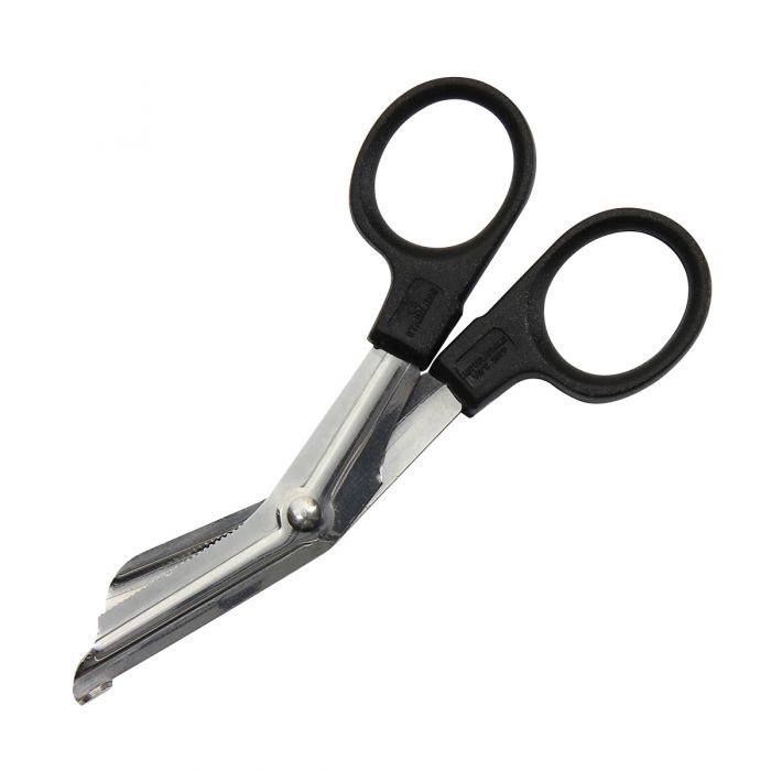 90520 First Aid Only 4.75" Stainless Steel Bandage Shears Black Handle - Sold per Each