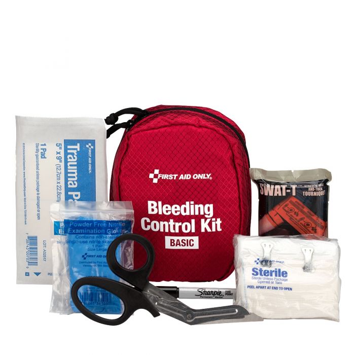 91061 First Aid Only Bleeding Control Kit, Basic - Sold per Each