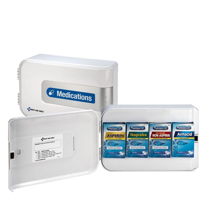 91102 First Aid Only SmartCompliance Complete Medication Station - Sold per Each