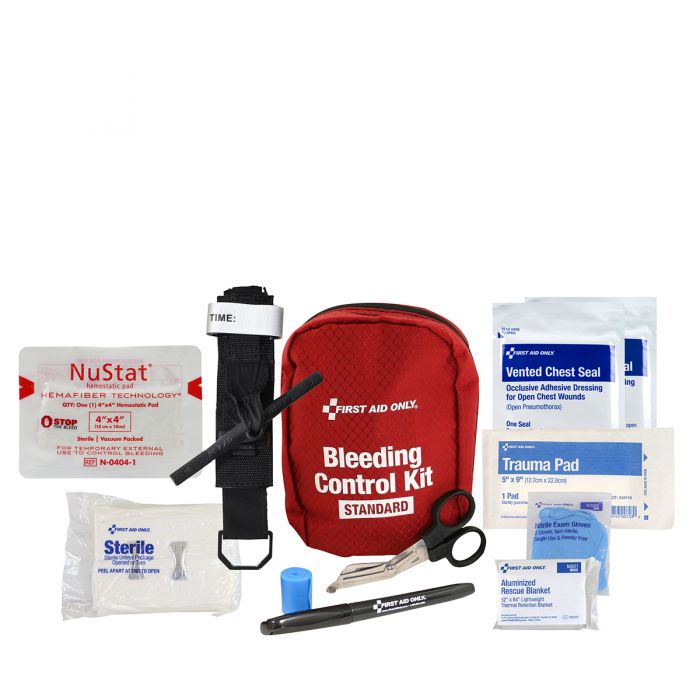 91159 First Aid Only Texas Bleeding Control Kit - Sold per Each