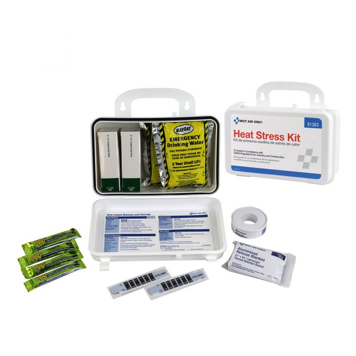 91383 First Aid Only Heat Stress Kit - Medium - Sold per Each