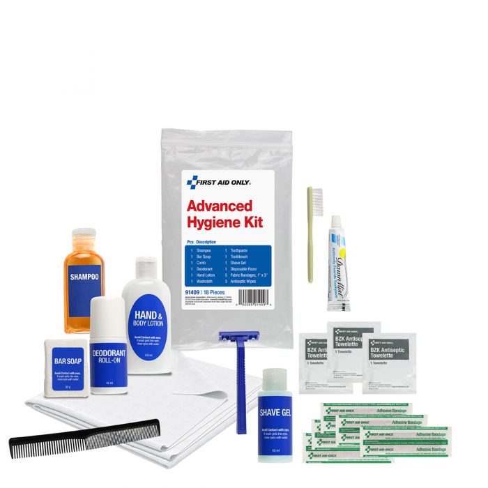 91409 First Aid Only Advanced Hygiene Kit - Sold per Each