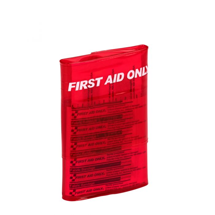 FAO-600 First Aid Only Trifold Travel First Aid Kit, Vinyl Case - Sold per Each