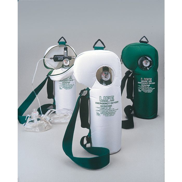 LIFE-2-612 First Aid Only Oxygen Tank Soft Pac, 6 & 12 LPM - Sold per Each