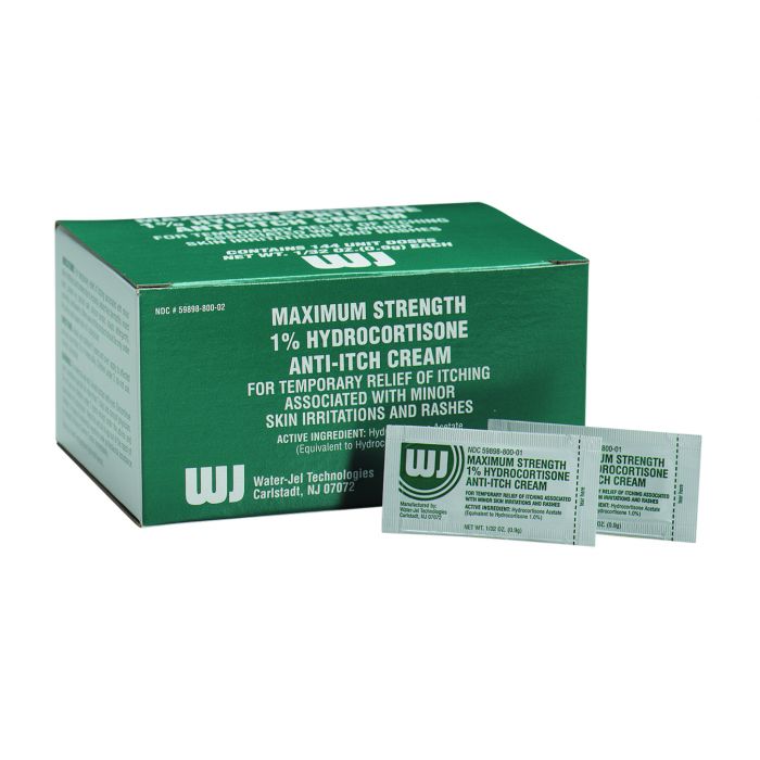 M4033-144 First Aid Only Hydrocortisone Cream, 144 Per Box - Sold per Box